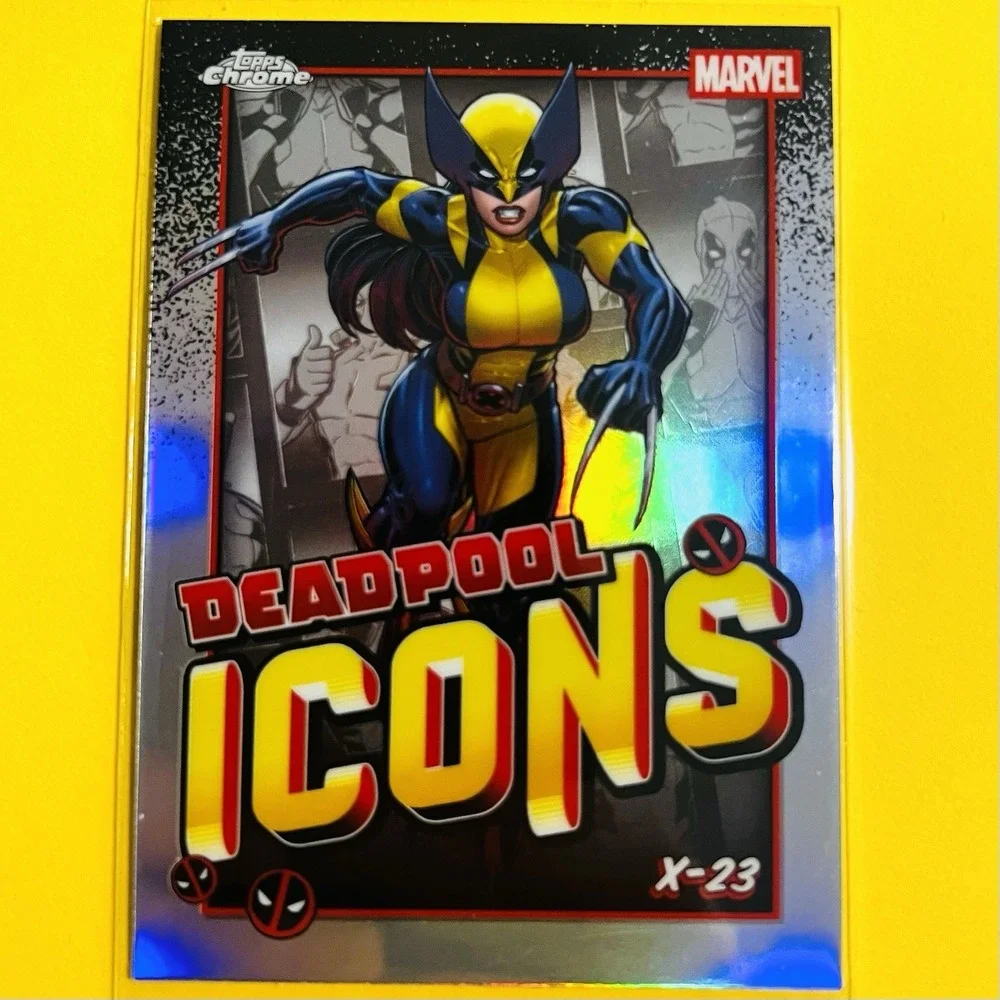 2025 Topps Chrome Marvel Deadpool Icons X-23 DI-5 Insert Card SP Refractor‎